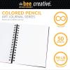 imageBee Paper  55quotx 8quot Bee Creative Watercolor Journal512inch x 8inch  50 Sheet Art Journal