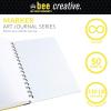 imageBee Paper  55quotx 8quot Bee Creative Watercolor Journal512inch x 8inch  50 Sheet Art Journal