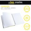 imageBee Paper  55quotx 8quot Bee Creative Watercolor Journal512inch x 8inch  50 Sheet Art Journal