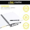imageBee Paper  55quotx 8quot Bee Creative Watercolor Journal812inch x 11inch  50 Sheet Art Journal