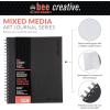 imageBee Paper  55quotx 8quot Bee Creative Watercolor Journal812inch x 11inch  50 Sheet Art Journal