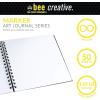 imageBee Paper  55quotx 8quot Bee Creative Watercolor Journal8inch x 8inch  50 Sheet Art Journal