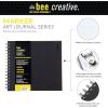 imageBee Paper  55quotx 8quot Bee Creative Watercolor Journal8inch x 8inch  50 Sheet Art Journal