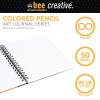 imageBee Paper  55quotx 8quot Bee Creative Watercolor Journal8inch x 8inch  50 Sheet Art Journal
