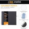 imageBee Paper  55quotx 8quot Bee Creative Watercolor Journal8inch x 8inch  50 Sheet Art Journal