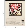 imageBee Paper Calligraphy Practice Pad 11Inch by 14Inch9inch x 12inch  50 Sheet Pad