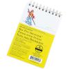 imageBee Paper Company Pen Sketchers Pad 85 by 85Inch312inch x 512inch  50 Sheet Wire Bound Pad