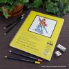 imageBee Paper Company Pen Sketchers Pad 85 by 85Inch812inch x 11inch  50 Sheet Wire Bound Pad