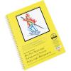 imageBee Paper Company Pen Sketchers Pad 85 by 85Inch812inch x 11inch  50 Sheet Wire Bound Pad