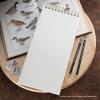 imageBee Paper Company Super Deluxe Sketch Paper 9 by 12Inch 100 Sheets per Pack6inch x 12inch  60 Sheet Wire Bound Pad