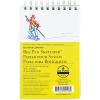 imageBee Paper Company Pen Sketchers Pad 85 by 85Inch312inch x 512inch  50 Sheet Wire Bound Pad