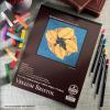 imageBee Paper  14quotx 17quot Vellum Bristol Paper Pad 15 Sheets9inch x 12inch  15 Sheet Tape Bound Pad