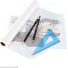 imageBee Paper 12quot x 20 yds Sketch and Trace Roll WhiteWhite