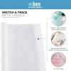 imageBee Paper 12quot x 20 yds Sketch and Trace Roll WhiteWhite