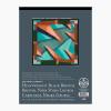 imageBee Paper Black Bristol Pad 11quot14quot11inch x 14inch  12 Sheet Tape Bound Pad