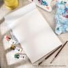 imageBee Paper Cold Press 90 Pound Watercolor Paper Pad 9Inch by 12Inch90 lb  11inch x 15inch  15 Sheet Tape Bound Pad
