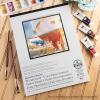imageBee Paper Cold Press 90 Pound Watercolor Paper Pad 9Inch by 12Inch90 lb  11inch x 15inch  15 Sheet Tape Bound Pad