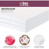 imageBee Paper Company Watercolor Paper 100 Cotton Roll6inch x 9inch  50 Sheet Pack
