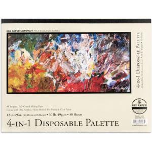 imageBee Paper Company Bee Paper 4in1 Palette 12inch x 16inch 50 Sheet Tape Bound Pad9inch x 12inch  50 Sheet Tape Bound Pad