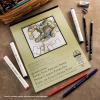 imageBee Paper  11quotx 14quot Bleed Proof Extra Fine Tracing Paper Pad 50 Sheets9inch x 12inch  50 Sheet Tape Bound Pad