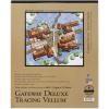 imageBee Paper  11quotx 14quot Gateway Deluxe Tracing Vellum Paper Pad 25 Sheets11inch x 14inch  25 Sheet Tape Bound Pad