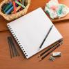 imageBee Paper  55quotx 85quot Premium Recycled Sketching Paper Pad 50 Sheets11inch x 14inch  50 Sheet Wire Bound Pad