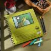 imageBee Paper  55quotx 85quot Premium Recycled Sketching Paper Pad 50 Sheets11inch x 14inch  50 Sheet Wire Bound Pad