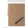 imageBee Paper Bogus Sketch Roll 36Inch by 10Yards9inch x 12inch  50 Sheet Tape Bound Pad