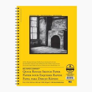 imageBee Paper  8quotx 10quot Quick Rough Sketch Paper Pad 100 Sheets5inch x 8inch  100 Sheet Wire Bound Pad