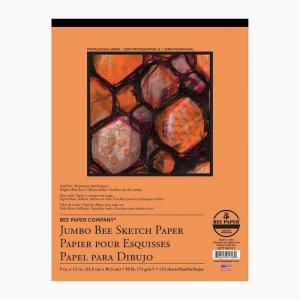 imageBee Paper  11quotx 14quot Jumbo Bee Sketch Paper Pad 125 Sheets18inch x 24inch  125 Sheet Tape Bound Pad