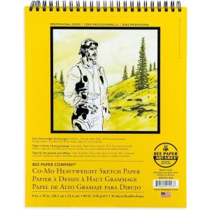 imageBee Paper  8quotx 10quot CoMo Heavyweight Sketch Paper Pad 30 Sheets
